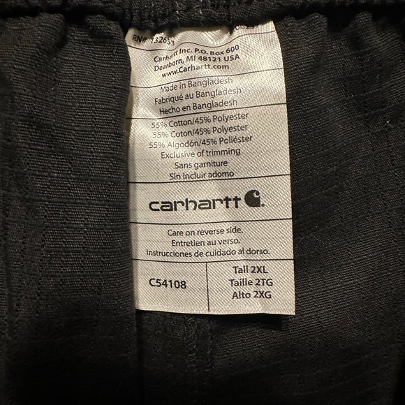 Men’s 2X Tall Carhartt Scrub Pants - Picture 4 of 4